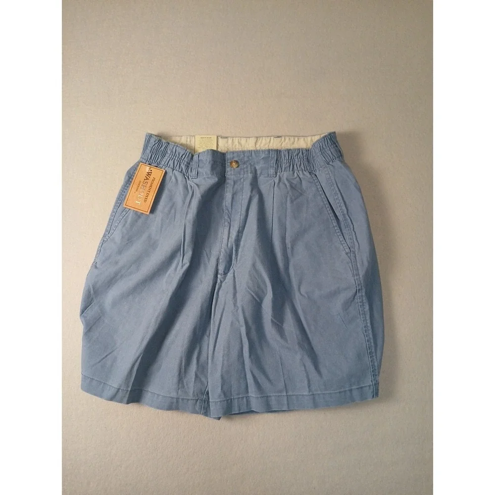 BILL BLASS Casuals MENS BLUE CHINO LIGHTWEIGHT OUTDOOR SHORTS SZ34 New!!